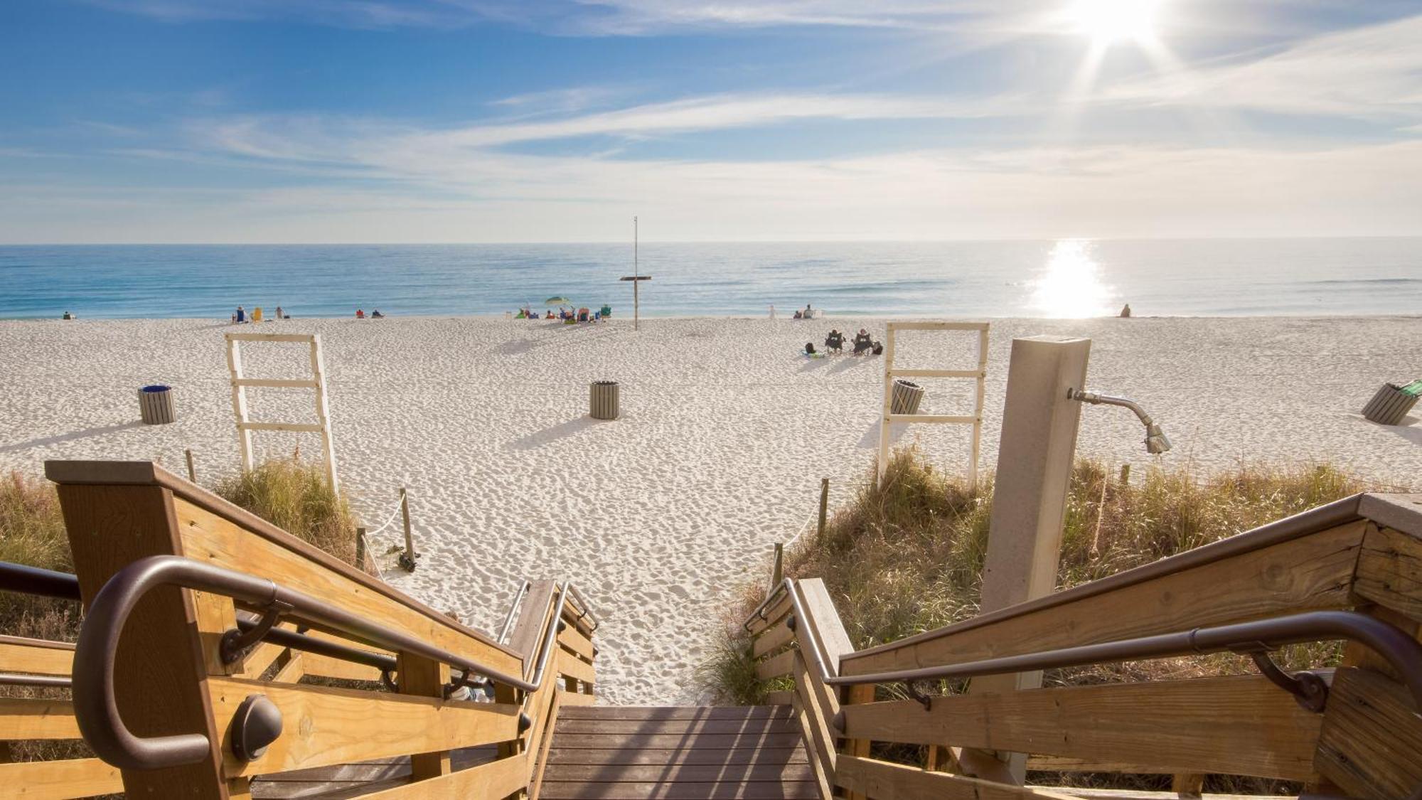 Tidewater Escape: 1Br/2Ba Beachfront Condo, Sleeps 6, Gulf Views & Comfort! Panama City Beach Zewnętrze zdjęcie