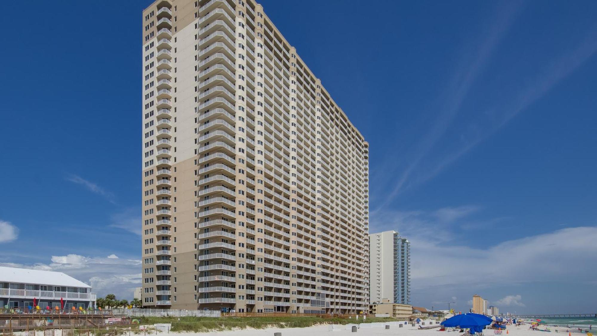 Tidewater Escape: 1Br/2Ba Beachfront Condo, Sleeps 6, Gulf Views & Comfort! Panama City Beach Zewnętrze zdjęcie