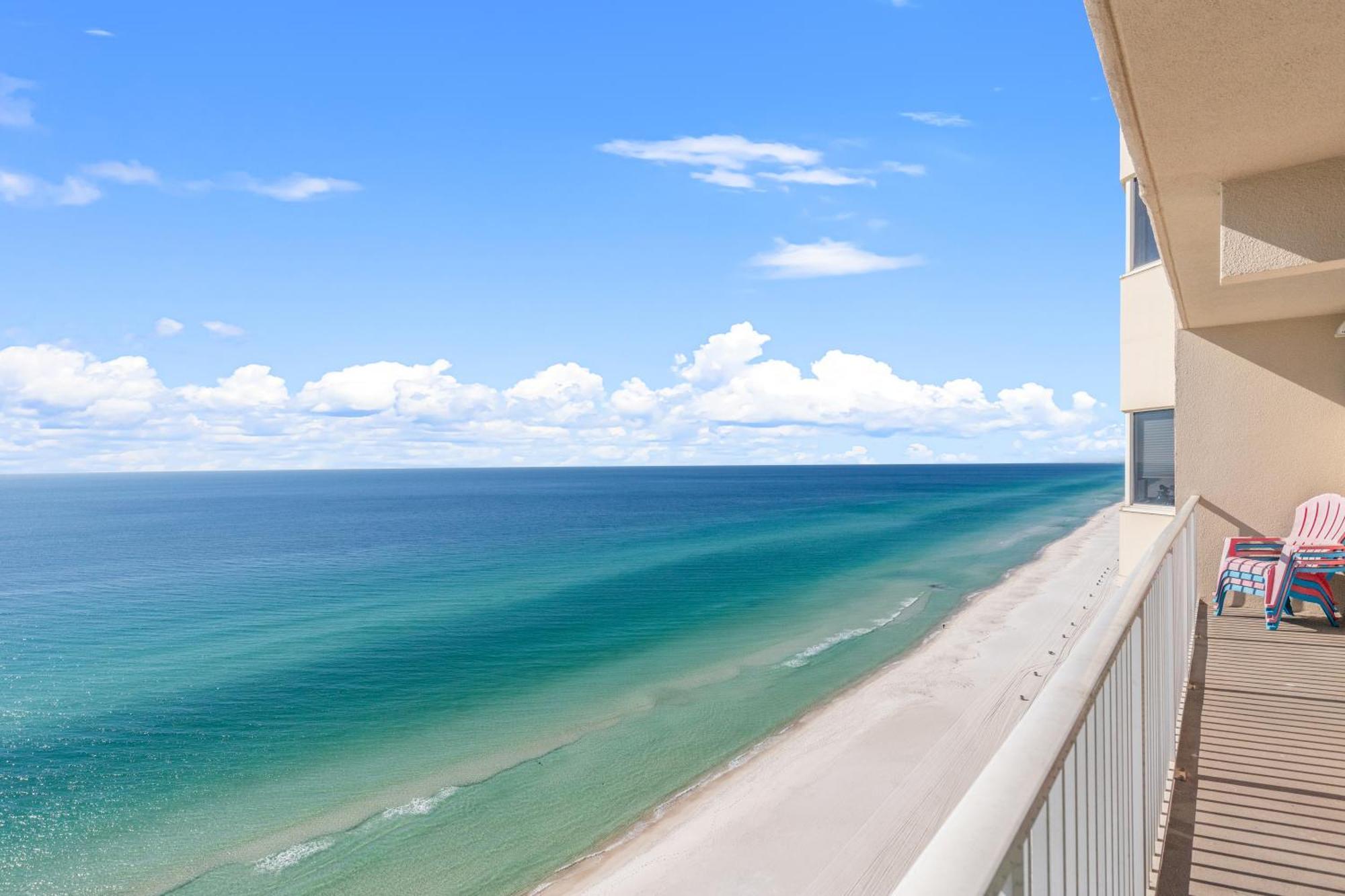 Tidewater Escape: 1Br/2Ba Beachfront Condo, Sleeps 6, Gulf Views & Comfort! Panama City Beach Zewnętrze zdjęcie