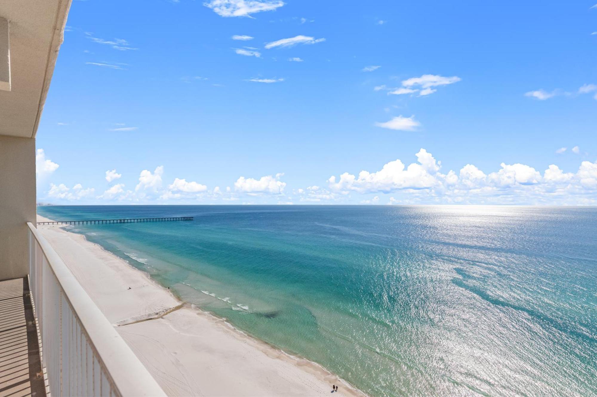 Tidewater Escape: 1Br/2Ba Beachfront Condo, Sleeps 6, Gulf Views & Comfort! Panama City Beach Zewnętrze zdjęcie