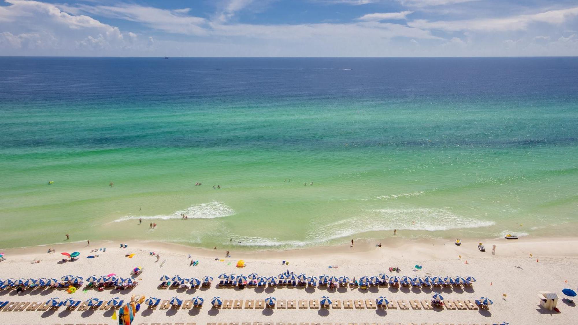 Tidewater Escape: 1Br/2Ba Beachfront Condo, Sleeps 6, Gulf Views & Comfort! Panama City Beach Zewnętrze zdjęcie