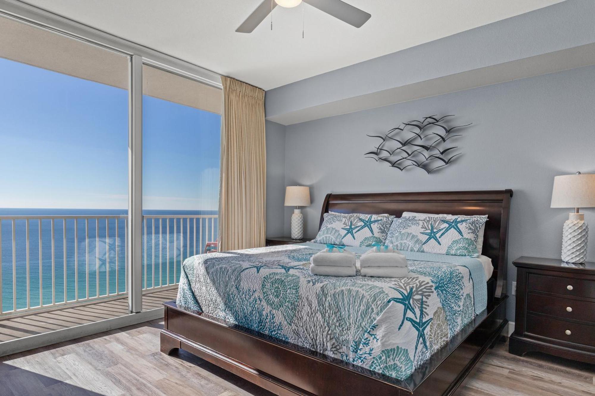 Tidewater Escape: 1Br/2Ba Beachfront Condo, Sleeps 6, Gulf Views & Comfort! Panama City Beach Zewnętrze zdjęcie