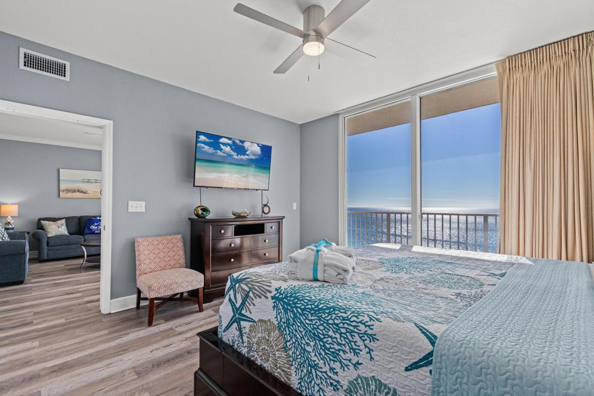 Tidewater Escape: 1Br/2Ba Beachfront Condo, Sleeps 6, Gulf Views & Comfort! Panama City Beach Zewnętrze zdjęcie