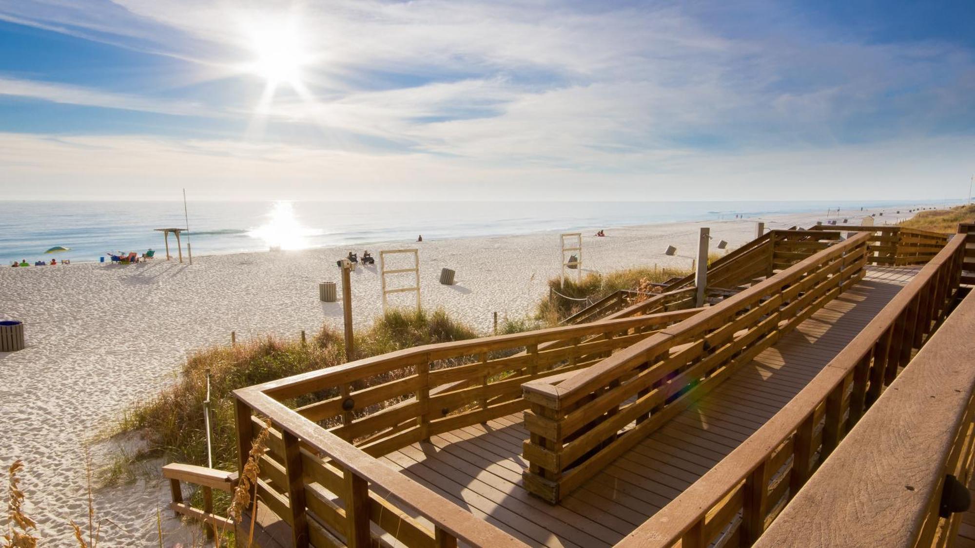 Tidewater Escape: 1Br/2Ba Beachfront Condo, Sleeps 6, Gulf Views & Comfort! Panama City Beach Zewnętrze zdjęcie