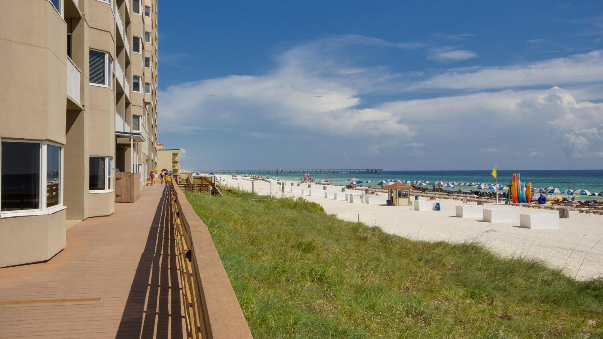 Tidewater Escape: 1Br/2Ba Beachfront Condo, Sleeps 6, Gulf Views & Comfort! Panama City Beach Zewnętrze zdjęcie