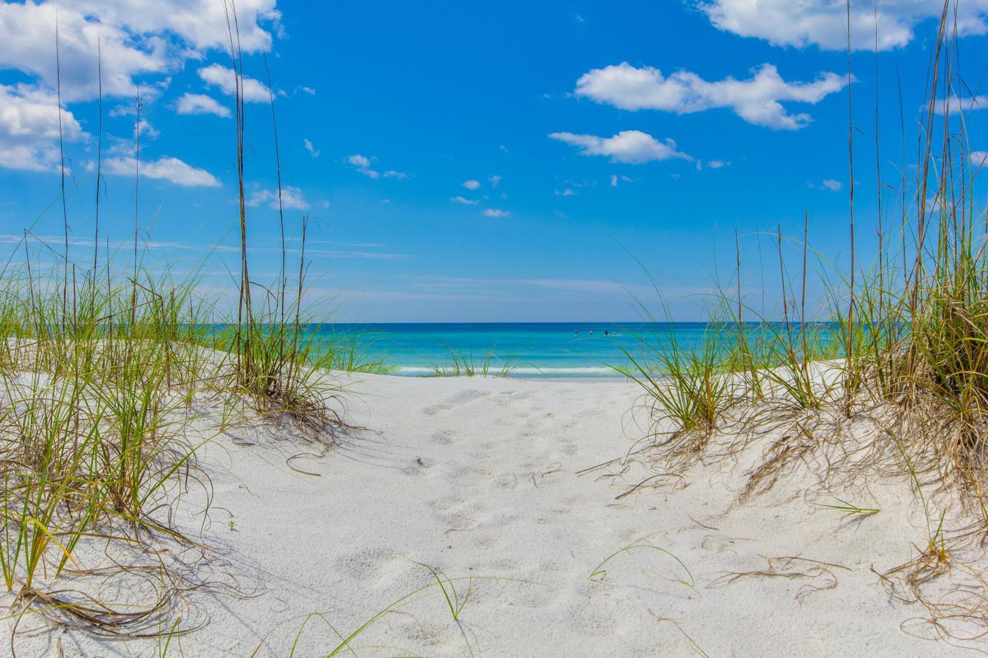 Tidewater Escape: 1Br/2Ba Beachfront Condo, Sleeps 6, Gulf Views & Comfort! Panama City Beach Zewnętrze zdjęcie